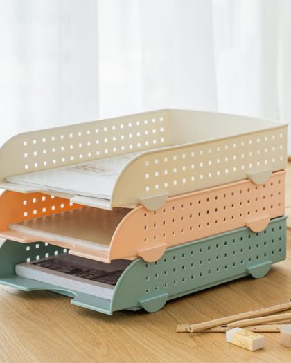 File Storage Tray High Quality A4 Paper File Organizer